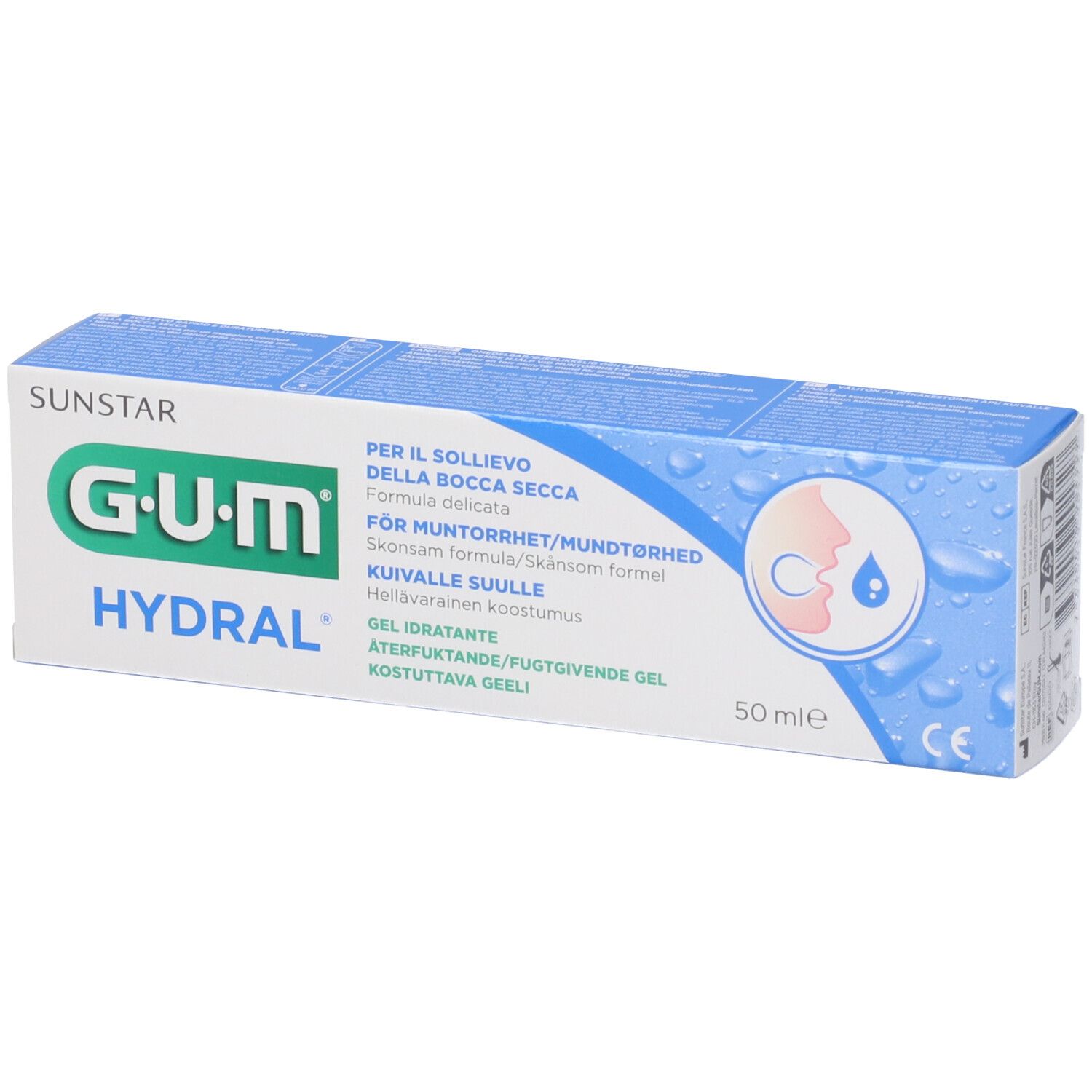 GUM® HYDRAL® Gel Idratante 50 ml dentale
