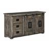 Buffet 150x45 Manguier laqué Gris railway 200 - gris