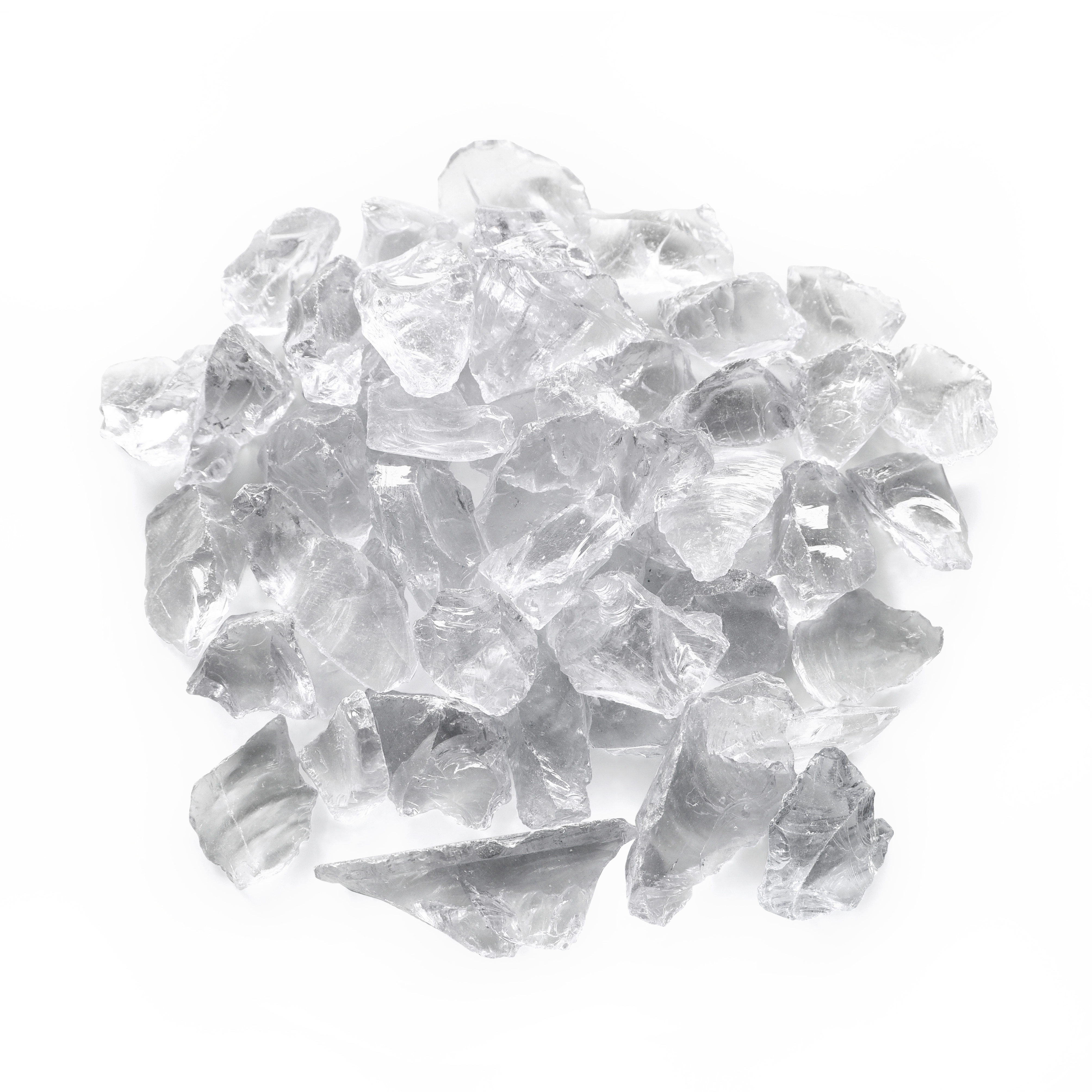 Noble Flame crushed glass: intensive clear / Kristall: ELLASON 1270 / 1530 Image