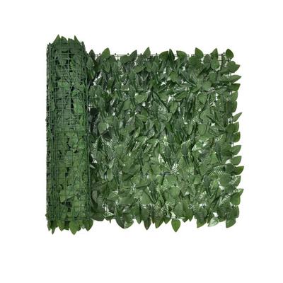 Costway 4 Pieces 118 x 39 Inch Artificial Ivy Privacy Fence Screen