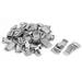 Case Box Chest Toggle Latch Catch Hasp Clamp Clip 39mmx21mmx9mm 20pcs - Silver Tone