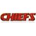 Imperial Kansas City Chiefs 10'' x 45'' Lighted Recycled Metal Sign