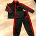 Adidas Matching Sets | Infant Adidas Track Suit | Color: Black/Red | Size: 18mb