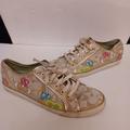 Coach Shoes | Coach Beige Multi Colored Shoes Size 10 | Color: Cream/Pink | Size: 10