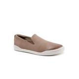 Wide Width Women's Alexandria Sneaker by SoftWalk in Taupe Nubuck (Size 9 W)