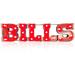 Imperial Buffalo Bills 9.2'' x 37.5'' Lighted Recycled Metal Sign