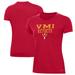 Women's Under Armour Red Virginia Military Institute Keydets Performance T-Shirt