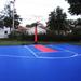 FlooringInc Outdoor Basketball Court 12" x 12" Plastic Interlocking Deck Tile Plastic | 12 H x 12 W x 0.62 D in | Wayfair OutSportsCBack40