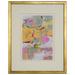 The Natural Light City Top by J.Allen - Picture Frame Painting 21.0 H x 17.0 W in gray/pink/yellow in Gray;beige;yellow;pink | 21" H X 17" W | Wayfair