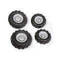 Luftbereifung rollyTrac Air Tyres f. RollyToys Fahrzeuge Felge silber - Rolly Toys