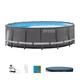 INTEX Swimming Pool 488 x 122 cm Frame Pool Set Ultra Rondo XTR 26326