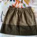 J. Crew Skirts | Jcrew Wool Skirt Size 00 | Color: Brown | Size: 00