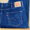 Levi's Jeans | Levi’s Levi Strauss Dark Wash 550 550’s 40 X 32 (Actual) Relaxed Denim Jeans | Color: Blue | Size: 40