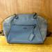 Coach Bags | Coach Purse, Beautiful Grey Leather & Suede Combo. 14” Wide By 9” Tall | Color: Gray | Size: 9 Tall X 14 Wide