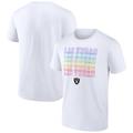 Men's Fanatics Branded White Las Vegas Raiders City Pride Logo T-Shirt