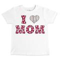 Toddler Tiny Turnip White Philadelphia Phillies Heart Mom T-Shirt