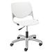 KFI Studios Kool Task Chair Upholstered, Steel in Gray | 35 H x 19.3 W x 22 D in | Wayfair TK2300-BP08-SP18