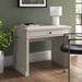 Albali 35 In. Writing Desk w/ USB Charger Wood in White Laurel Foundry Modern Farmhouse® | 29 H x 35 W x 23.6 D in | Wayfair E862WH-15