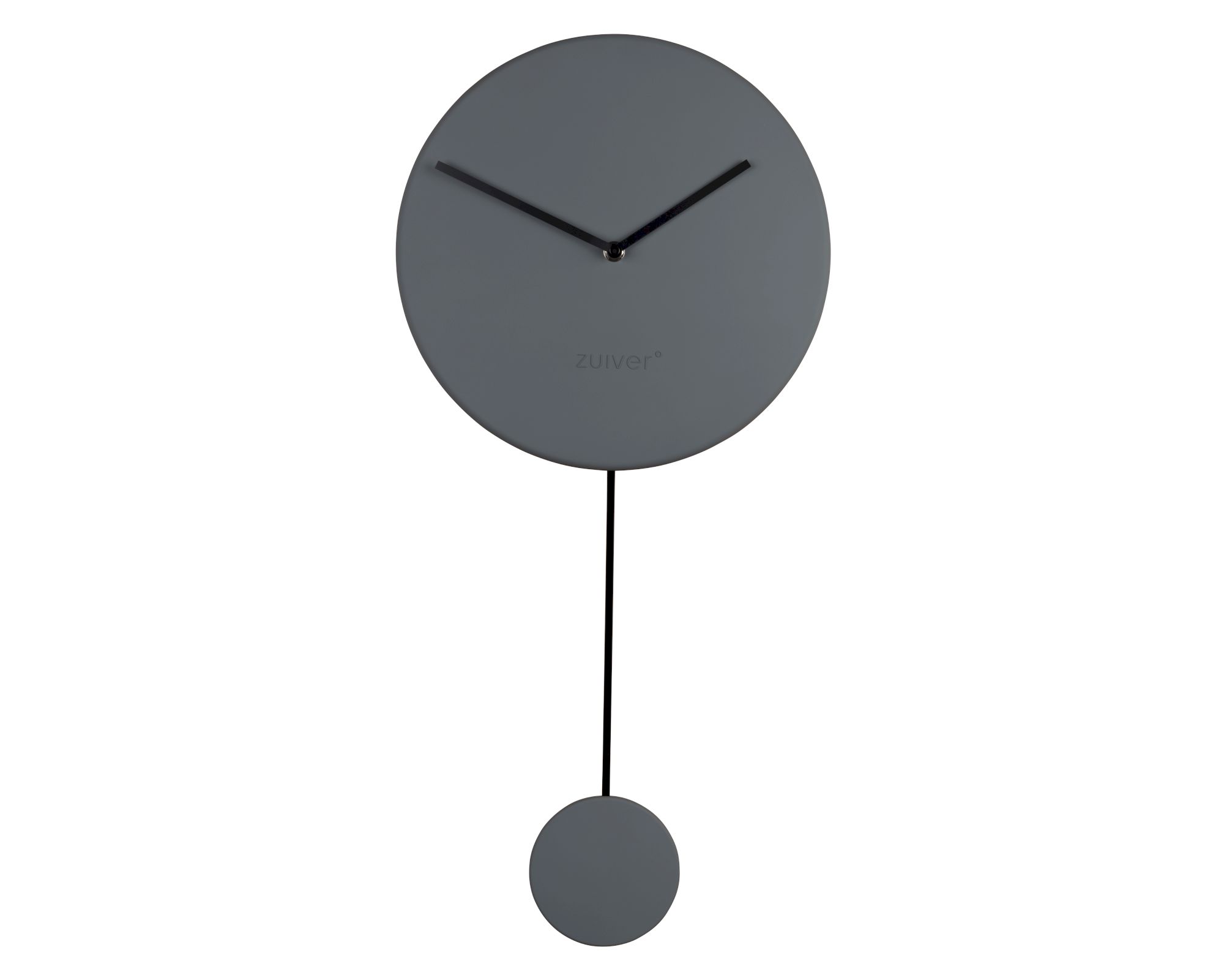 Zuiver Wanduhr Minimal grau Image