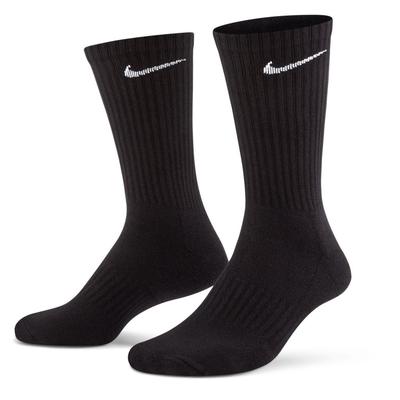 Nike Unisex Everyday Cushioned Training Crew Socks (3 Pairs) schwarz