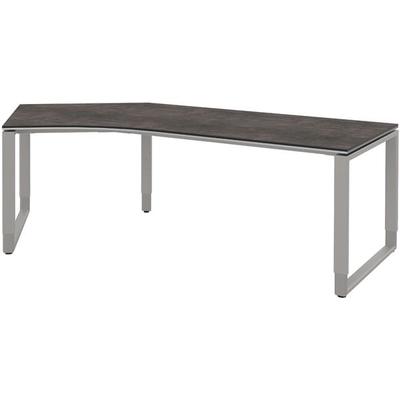 röhr Winkel-Schreibtisch »Objekt Plus« 120° Winkel links grau, 217x82x820 cm Image