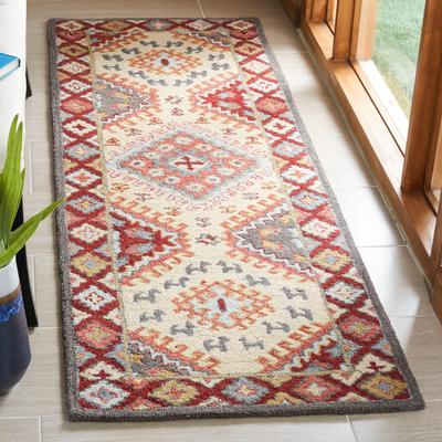 SAFAVIEH Handmade Aspen Iola Boho Tribal Wool Rug