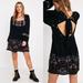 Free People Dresses | Free People Rhiannon Embroidered Babydoll Dress | Color: Black | Size: S