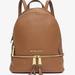 Michael Kors Bags | Michael Kors Rhea Medium Leather Backpack | Color: Brown | Size: Os