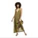 Free People Dresses | Free People Frankie Pintuck Maxi Dress Xs | Color: Green | Size: Xs