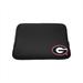 Black Georgia Bulldogs Soft Sleeve Laptop Case