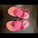 Michael Kors Shoes | An Adorable Pair Of Sandals By Michael Kors Girls Size 9-10 | Color: Pink/Black | Size: 9-10