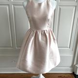 Kate Spade Dresses | Kate Spade Blush Party Dress Bow In Back Gorgeous! Sz 0 Nwt | Color: Pink | Size: 0