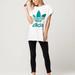 Adidas Tops | Adidas Big Trefoil Oversized Tee | Color: Green/White | Size: Xxs