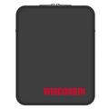 Black Wisconsin Badgers Vertical Soft Sleeve Laptop Case