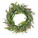 National Tree Company Eucalyptus & Lavender 22" Polyester Wreath in Green/Indigo | 22 H x 22 W x 4.5 D in | Wayfair DL87-65F22239-1