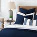 Eastern Accents Halprin Costa Indigo 100% Cotton Coverlet/Bedspread Cotton in Blue/White | Super King | Wayfair 791-CV2-467