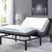 Alwyn Home Giacinto Deep Sleep Enabling Adjustable Bed Frame, Head & Foot Incline, Wireless Remote Lounge Bed - Black | Wayfair