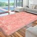 Pink 120 x 2.38 in Area Rug - Everly Quinn Faux Sheepskin Shag Rug, American Country Style Sheepskin Rug, Rug, Area Rug | 120 H x 2.38 D in | Wayfair