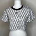 Adidas Tops | Adidas Size Small Crop Top | Color: Black/White | Size: S