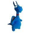 Disney Toys | Disney Junior Doc Mcstuffins Stuffy Blue Dragon Plush Stuffed Animal Toy 9" | Color: Blue | Size: Osbb