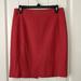J. Crew Skirts | Coral J Crew Wool Pencil Skirt | Color: Pink/Red | Size: 6