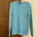 J. Crew Sweaters | Jcrew Mohair Sweater. Boat Neck With Buttons. Light Blue Teal Color. Size Us M. | Color: Blue | Size: M