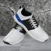 Adidas Shoes | Adidas Adicross Bounce Men's White Blue Golf Athletic Shoes #F33752 Size Us 13 | Color: Blue/White | Size: 13