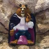 Disney Toys | Beast Plastic Hand Puppet | Color: Purple/White | Size: One Size