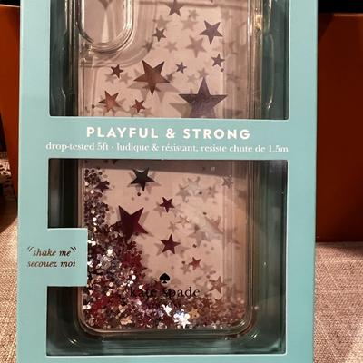 Kate Spade Cell Phones & Accessories | Iphone X Glitter Kate Spade Case | Color: Tan | Size: Os