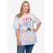 Plus Size Women's Disney Minnie Mouse & Daisy Duck Pastel T-Shirt T-Shirt by Disney in Multi (Size 3X (22-24))