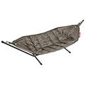 Fatboy Headdemock Hammock with Stand - Double 2 Person Hammock - Hammock with Easy to Assemble Metal Frame - Outdoor Hammock - Max Load Capacity 150 kg - Taupe