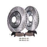 2011-2020 Toyota Sienna Front Brake Pad and Rotor Kit - Detroit Axle