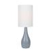 Lite Source Quatro 31 Inch Table Lamp - LS-24997GRY/GRY