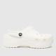 Crocs classic platform clog sandals in white